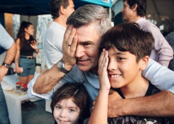 Passerini asistió a la primera jornada de “Clubes Saludables”