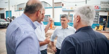 Continúan con las reparaciones de varios desagües pluviales