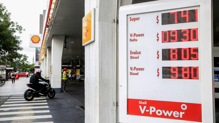 Se dieron vuelta las brechas de precios de los combustibles