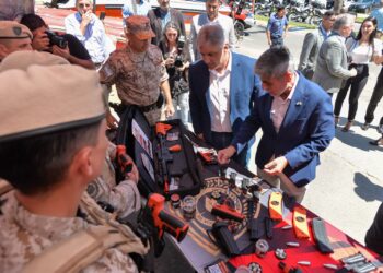 Las armas no letales se suman al plan de seguridad turístico