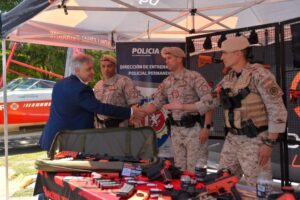 Las armas no letales se suman al plan de seguridad turístico