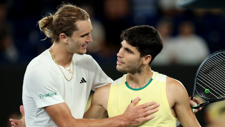 Alcaraz tuvo una pésima tarde y quedó eliminado por Zverev
