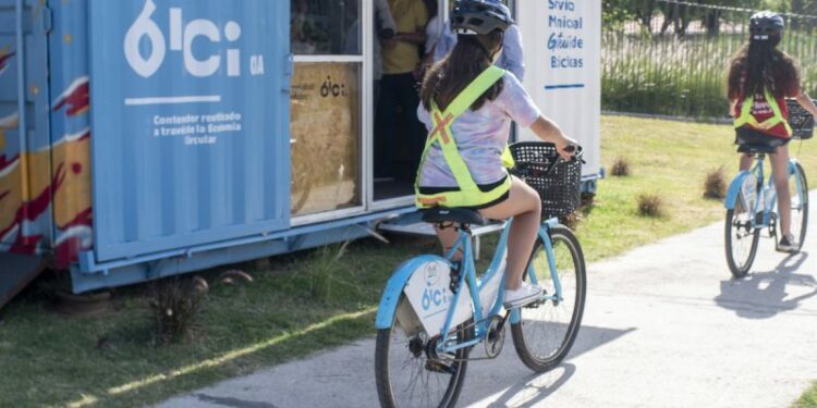 El Parque Las Heras Elisa ya cuenta con una estación de bicicletas públicas