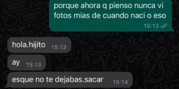 Se enteró de que era adoptado mientras chateaba con su papá por Whatsapp