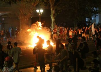 El Gobierno porteño denunció «daños» en la Ciudad por protestas y pidió identificar a responsables