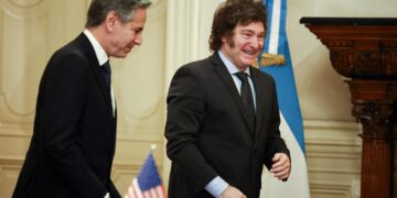 Milei se reunió con Blinken y le dejó un mensaje a EE.UU.: “Argentina volvió al lado de Occidente”