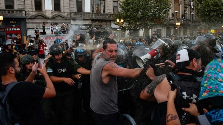 La CIDH instó al Estado argentino a "respetar el derecho a la protesta"