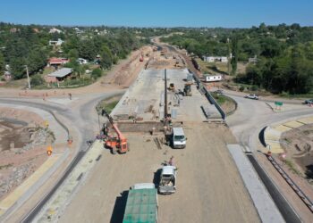 La construcción de la autovía Punilla avanza en tres frentes