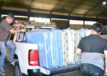 La Provincia envió ayuda a las zonas afectadas por la tormenta del jueves