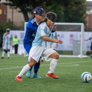 La selección argentina de fútbol para ciegas se concentra en Córdoba