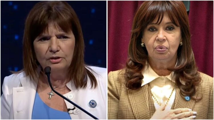 "Deje gobernar al presidente Milei", le respondió Bullrich a CFK a través de un tweet
