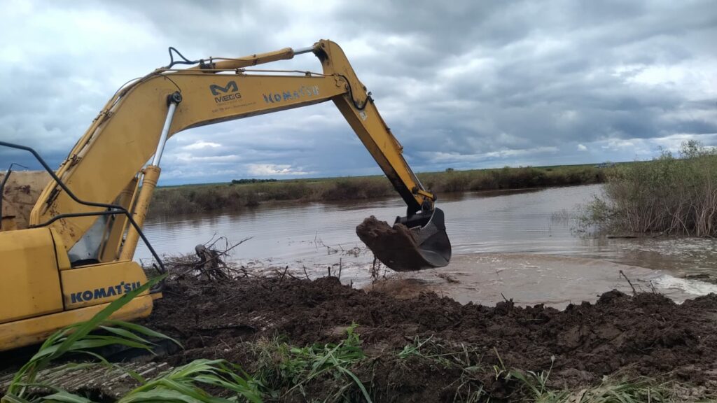 La Provincia asistió a los damnificados por la inundación en Obispo Trejo