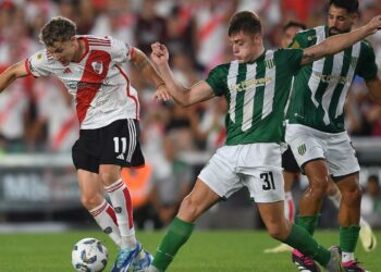 River rescató un empate agónico ante Banfield