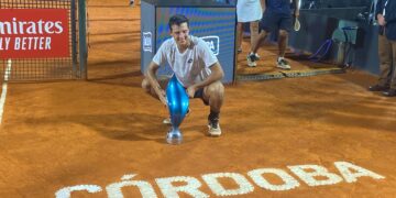 El ítalo argentino Darderi no le dio a chances a Bagnis y se consagró en el ATP de Córdoba