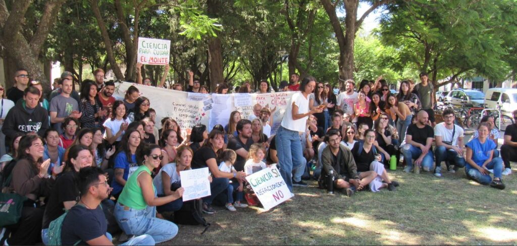 “Ruidazo” del Conicet en reclamo de presupuesto