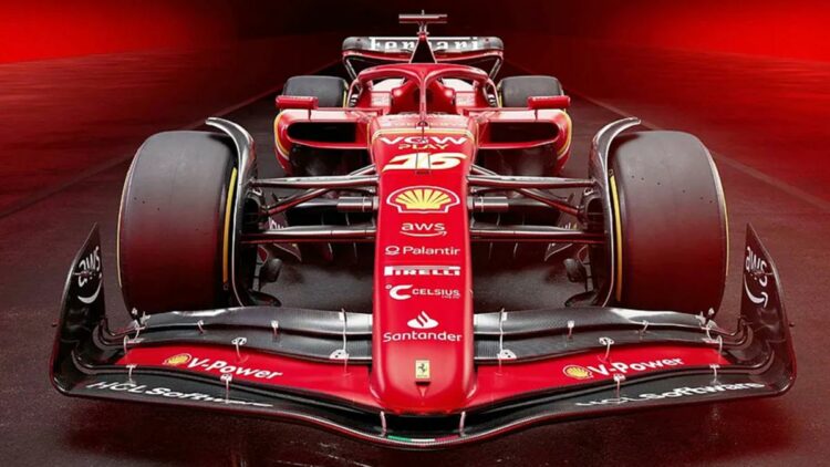 Ferrari presentó su nueva monoplaza