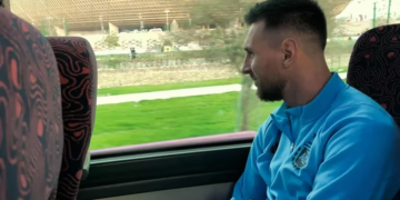 Las imágenes inéditas de Qatar 2022 que muestra la nueva serie sobre Messi