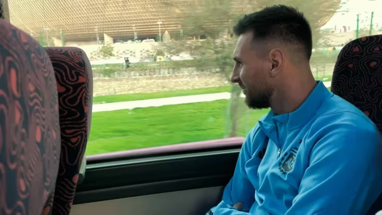 Las imágenes inéditas de Qatar 2022 que muestra la nueva serie sobre Messi