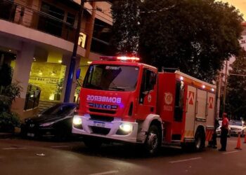 Una víctima fatal tras un voraz incendio en barrio Cofico