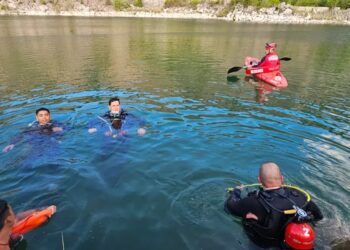 Encontraron el cuerpo de un joven turista ahogado en la Laguna Azul