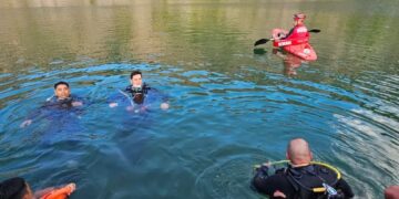 Encontraron el cuerpo de un joven turista ahogado en la Laguna Azul