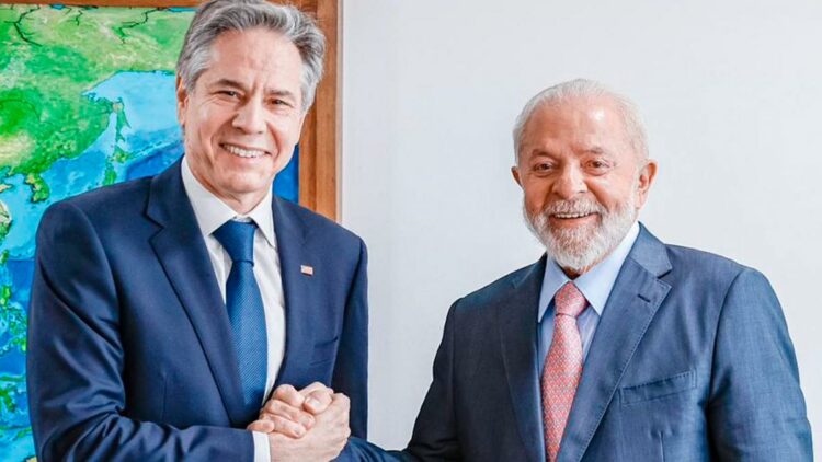 Lula y Blinken pidieron por la creación de un Estado palestino