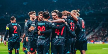Manchester City y Real Madrid pusieron primera en la Liga de Campeones de Europa
