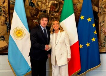 Milei se reunió en Roma con el presidente italiano Mattarella y con la premier Meloni
