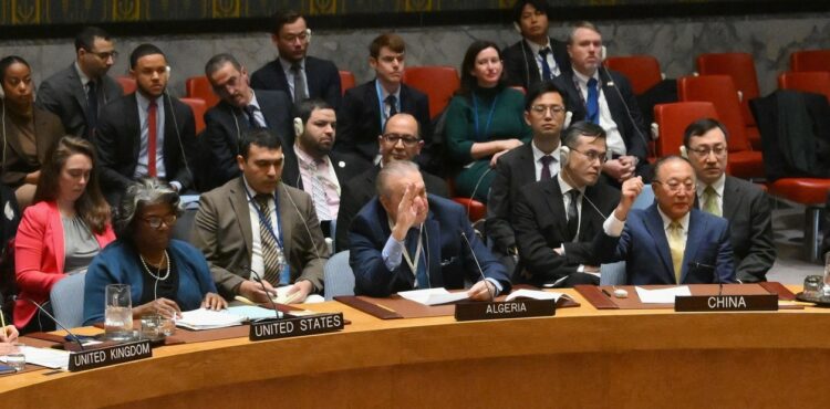 Rusia y China vetan la resolución de Estados Unidos para un alto el fuego inmediato en Gaza