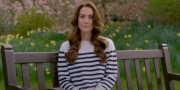 Reapareció Kate Middleton