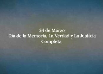 El Gobierno nacional publicó un spot por el Día de la Memoria, la Verdad y la Justicia “Completa”