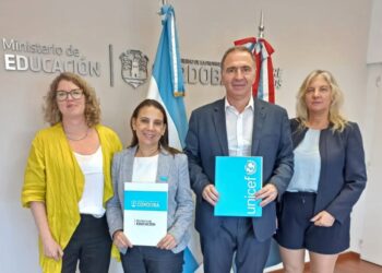 Córdoba y Unicef firmaron un convenio para fortalecer los Derechos de la Infancia