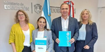 Córdoba y Unicef firmaron un convenio para fortalecer los Derechos de la Infancia