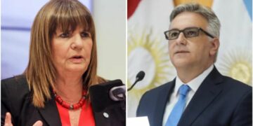 En la previa a la llegada de Bullrich a Córdoba, Llaryora y Quinteros la felicitaron por el operativo en Morteros