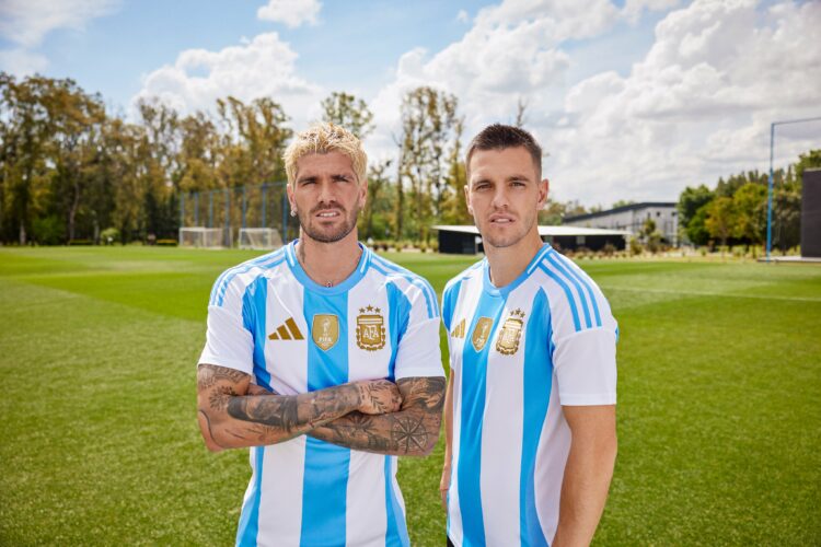 Adidas y AFA presentaron la nueva indumentaria de la Selección Argentina