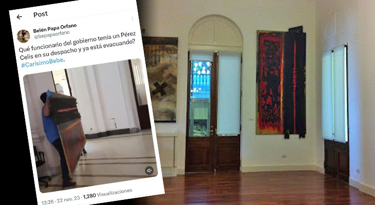Preocupa la desaparición de obras de arte en la Casa Rosada