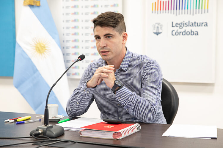 El legislador por el justicialismo, Juan José Blangino.