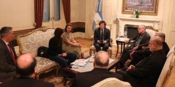 Los obispos le manifestaron a Milei su “preocupación” por la situación económica