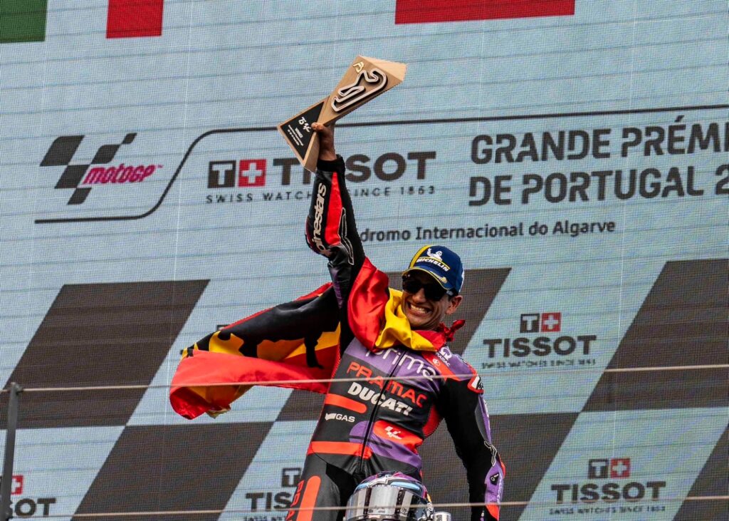 Jorge Martín ganó de punta a punta en Portugal