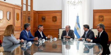 Passerini se reunió con el ministro Francos en Buenos Aires