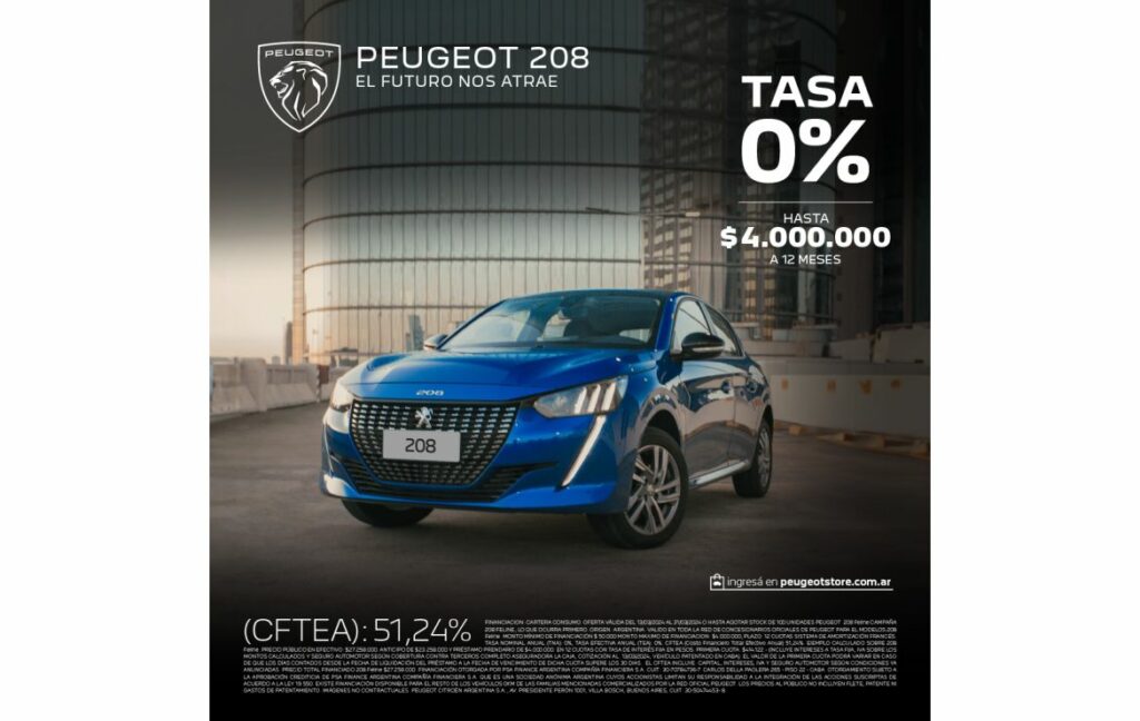 ¡Tasa cero en Peugeot! antes de que termine marzo