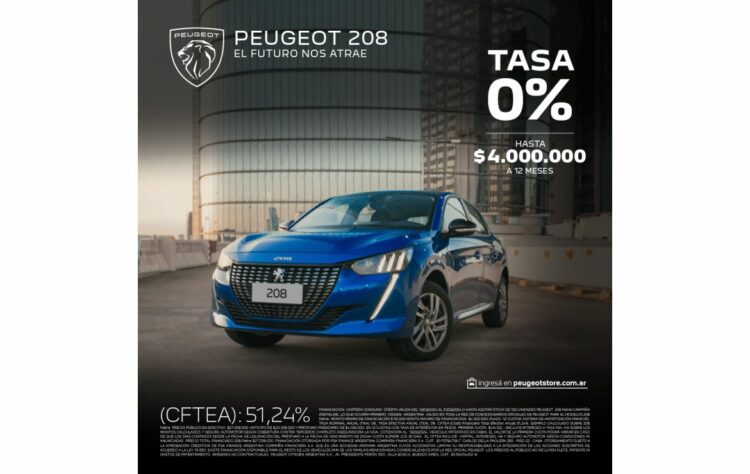 ¡Tasa cero en Peugeot! antes de que termine marzo