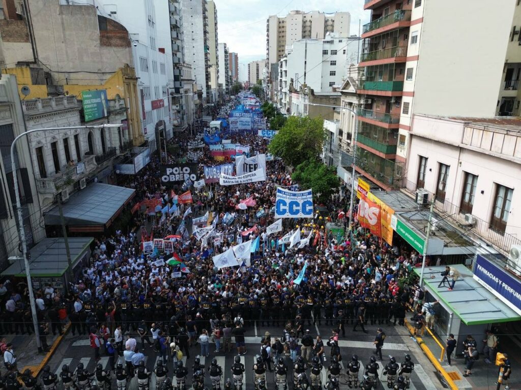 Hubo protestas en todo el país en reclamo de alimentos