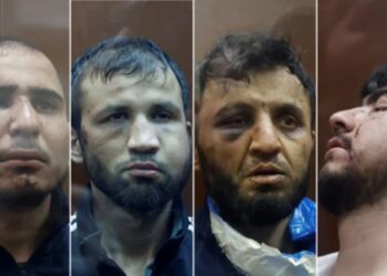 Tres hombres admitieron su culpabilidad en el atentado en Moscú