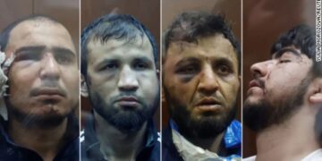 Tres hombres admitieron su culpabilidad en el atentado en Moscú