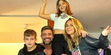 Sabrina Rojas publicó un tierno video con Luciano Castro y sus hijos: «Salió bailecito»