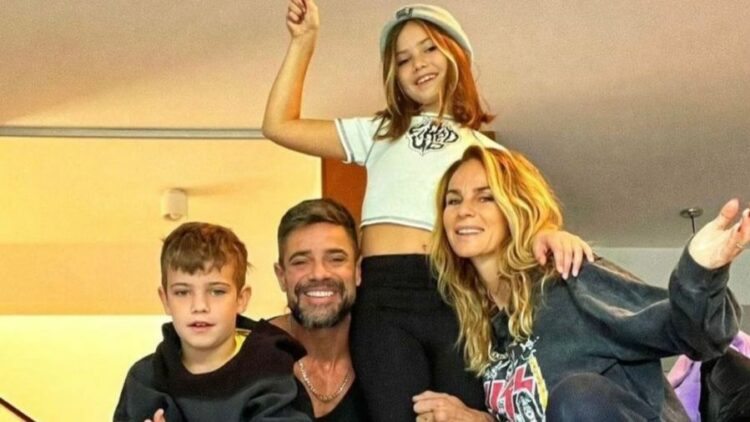 Sabrina Rojas publicó un tierno video con Luciano Castro y sus hijos: "Salió bailecito"