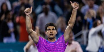 Miami: Alcaraz cumplió y se metió en cuartos de final