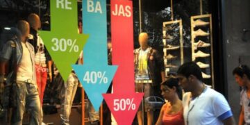 Ventas comerciales en baja