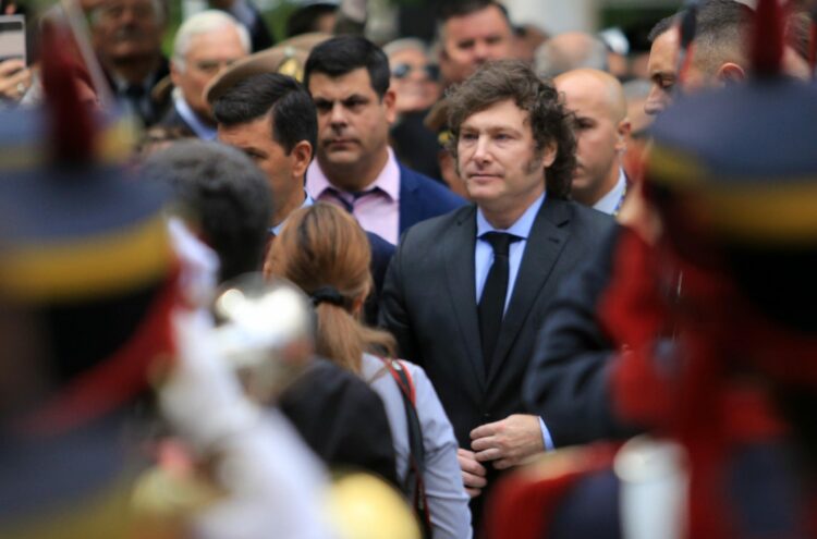 Milei encabezó el acto por la Guerra de Malvinas y planteó "una nueva era de reconciliación con las FFAA"